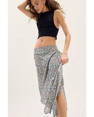 Spell Mimi-Rose Asymmetrical Skirt - Multicolour
