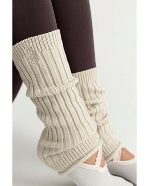 Fp Movement Retro Short Leg Warmers - Natural