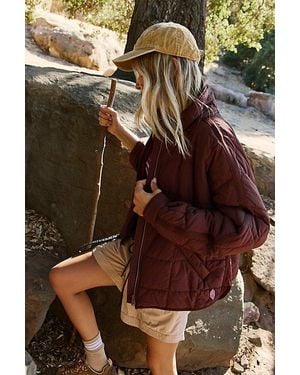 Fp Movement Pippa Packable Puffer Jacket - Brown