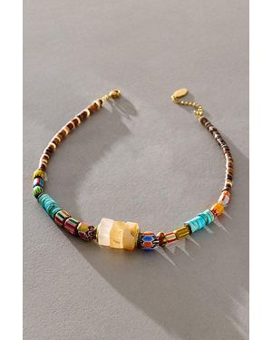 L'atelier De Liora Big Ben Necklace - Gray