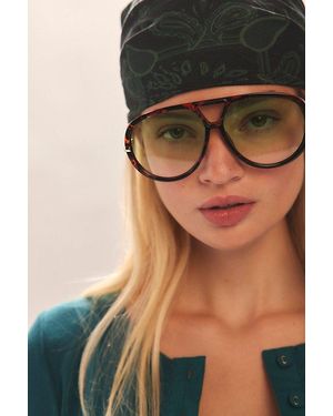 Free People Sunday Afternoon Aviator Sunglasses - Multicolour