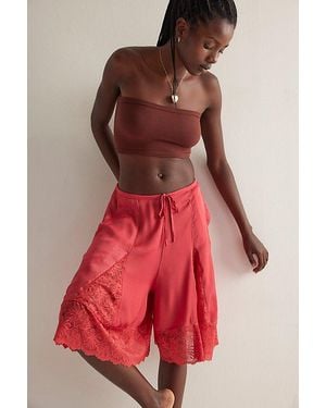 Intimately By Free People Made You Look Shorts By - Red