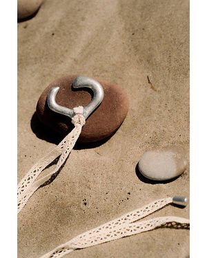 Free People Moon Lariat Necklace - Natural