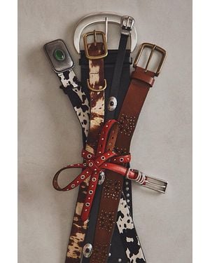 Free People Scout Slim Belt - Multicolor