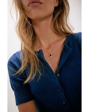 Apres Ski Nuit Pendant Necklace - Gray