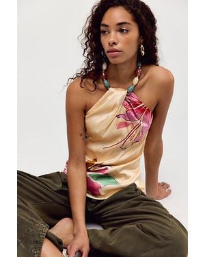 retroféte Milani Top - Brown