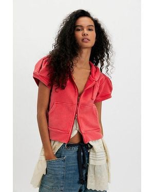 Free People Summer Sweatshirt - Red