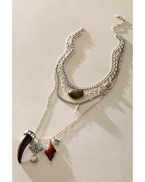 Free People Zella Layered Necklace - Natural