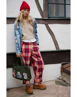 Free People Nice Choice Pull-On Trousers - Black