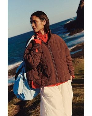 Fp Movement Pippa Packable Puffer Jacket - Blue