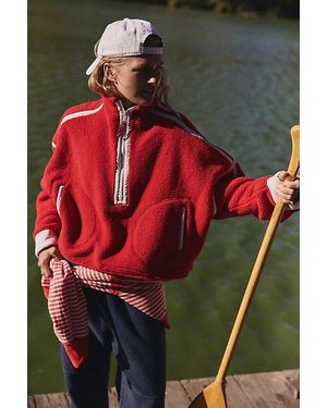 Fp Movement Mountain High Half-Zip Fleece - Red