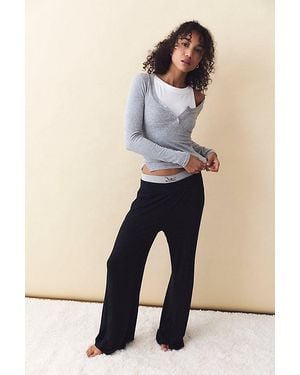 Intimately By Free People Soft Company Lounge Trousers By - Blue