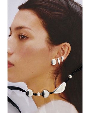 Camille Surault Collier Ruban Grigri Necklace - Black