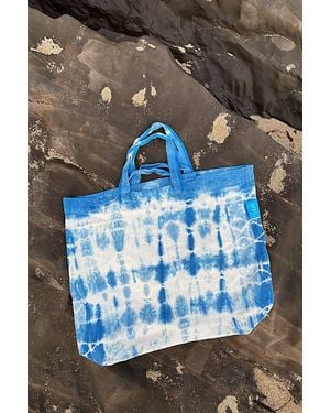 Layli Dyes Hard Mega Bag - Blue