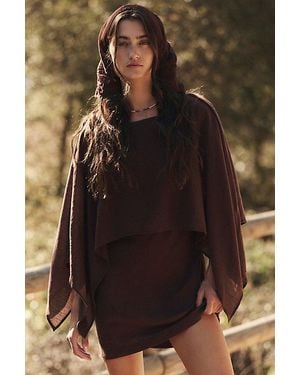 Free People Dara Mini Dress - Brown