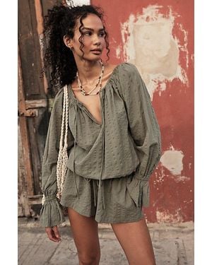 free-est Estrella Romper By - Green