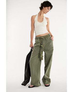 Citizens of Humanity Aurora Pull-On Pants - Green