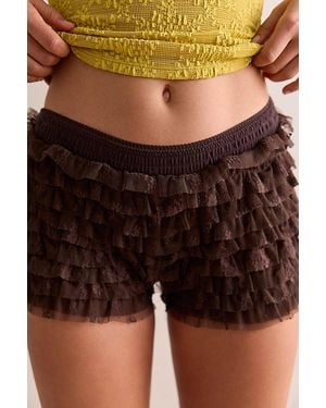 Intimately By Free People Feeling For Lace Shorties - Multicolour