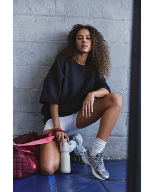 Fp Movement For The Win Short Sleeve Sweatshirt - Gray