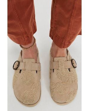 Laidbacklondon Drift Embroidered Mules By - Multicolour