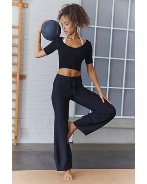 Fp Movement Quick Step Ribbed Bubble Pant - Gray