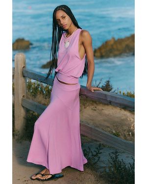 free-est Good Feels Bristol Skirt Set By - Pink