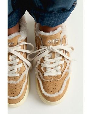 Autry Medalist Cozy Low-Top Sneakers - Blue
