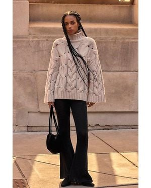 Free People Wisteria Sweater Pants - Black