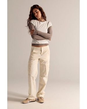 Intimately By Free People Keeping It Light Ribbed Baby Tee By - Grey