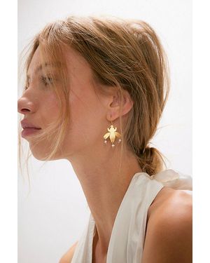 Apres Ski Vuelo Earrings - Gray