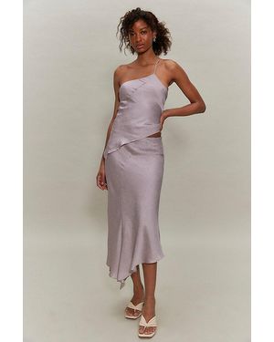 Ownley Jazzie Onyx Midi Skirt Set - Purple