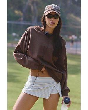 Fp Movement Hot Shot Printed Mini Skort - Gray