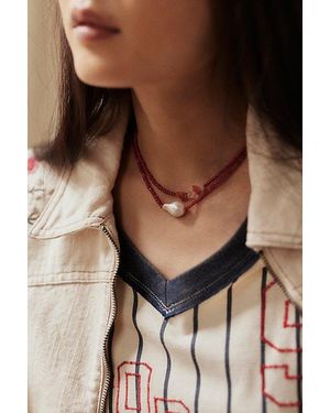 Marlyn Schiff Blasko Choker - Brown