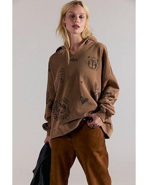 Ragabond Folklore Hoodie - Brown