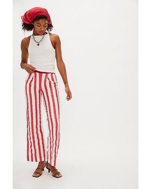 Thinking Mu Manolita Pants - Red