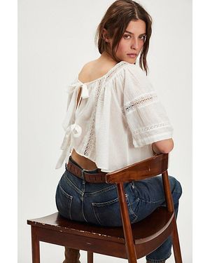 Free People Can'T Help Lovin' You Tee - White