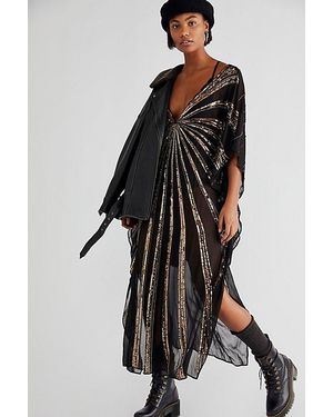 Jen's Pirate Booty Starburst Avenue Embellished Kaftan - Black