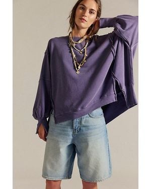 Free People Camden Sweatshirt - Blue