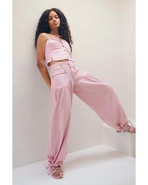 Free People We The Free Lotus Jeans - Pink