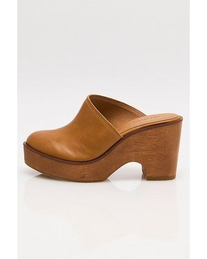 Free People Hudson Wedge Clogs - Brown