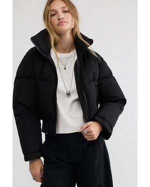 DIESEL W-Peyt Wrinkled-Nylon Down Puffer Jacket - Black