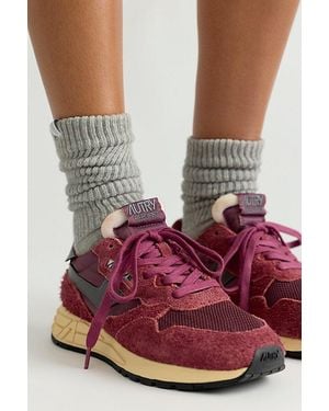 Autry Reelwind Low-Top Sneakers - Pink