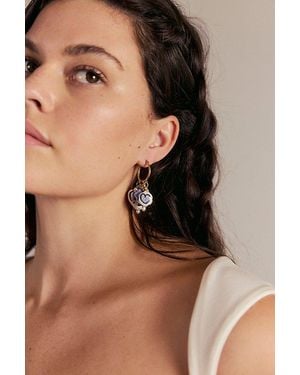 Free People Sonny Hoops - Black