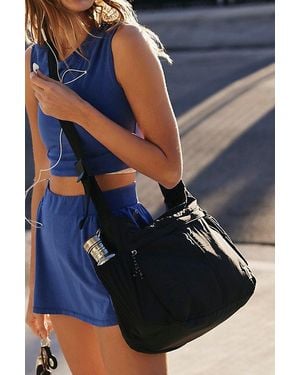 Free People Checkmate Sling Bag - Blue