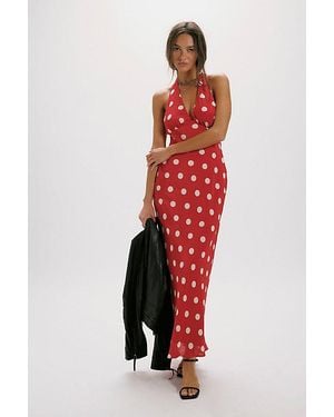 Ownley Elyse Maxi Dress - Red