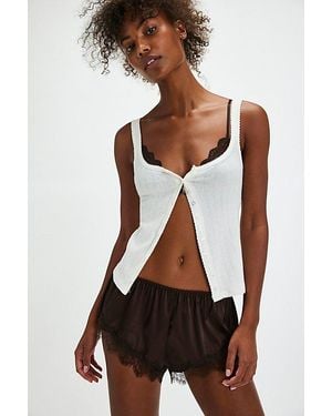 KAT THE LABEL Sorrento Shorts - White
