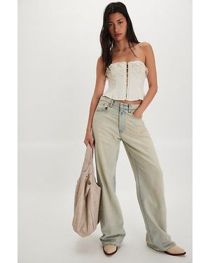 Denimist Teri Wide-Leg Jeans - Natural