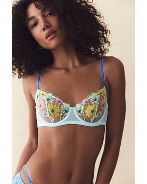 Huit Danse Des Fleurs Underwire Bra - Multicolor