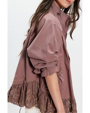 Free People Outset Jacket - Red