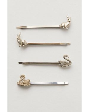 Arc and Bow Arc + Bow Novelty Barrettes By - Natural
